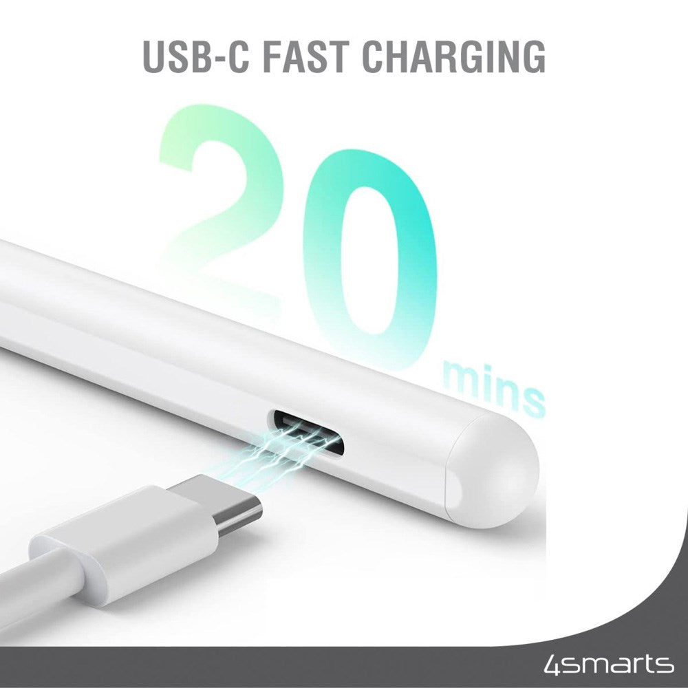 4smarts Active Stylus Pen Pro 3 - Hvit