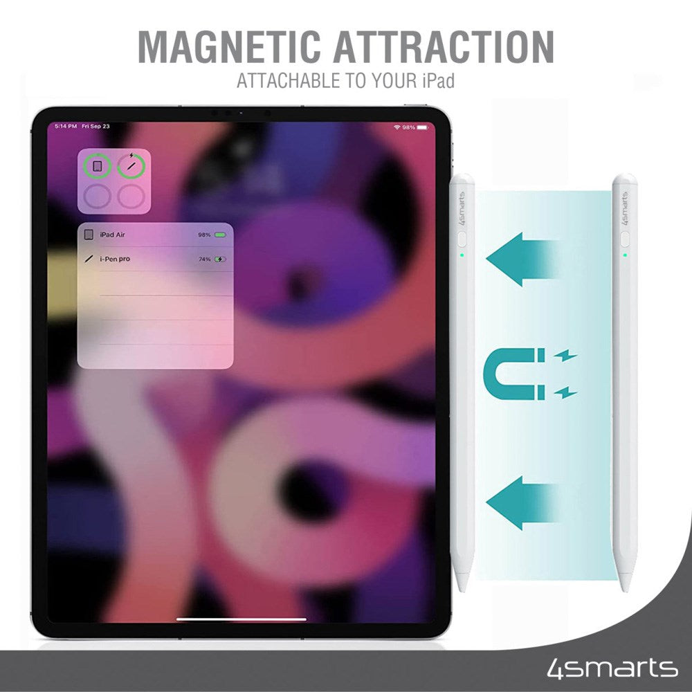 4smarts Active Stylus Pen Pro 3 - Hvit