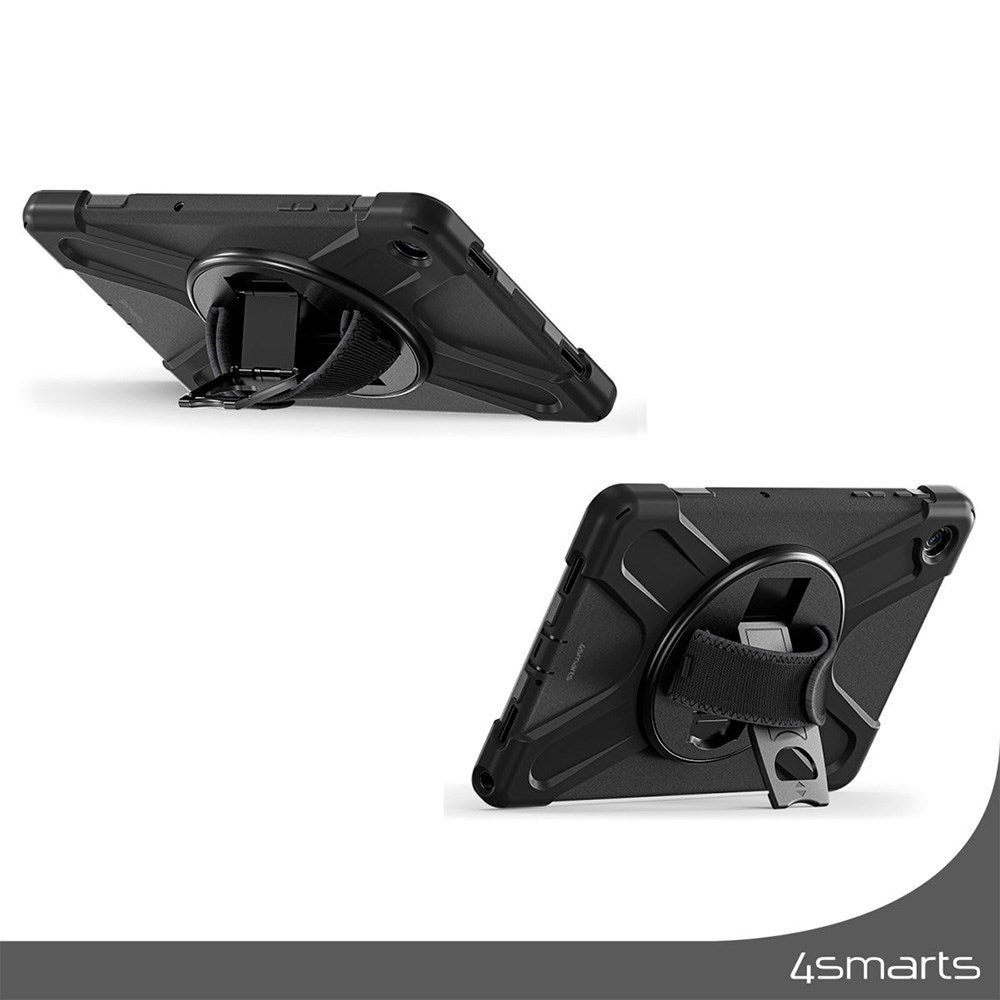 Samsung Galaxy Tab S10 FE / S9 FE 4smarts Rugged Nettbrett Deksel GRIP - Svart