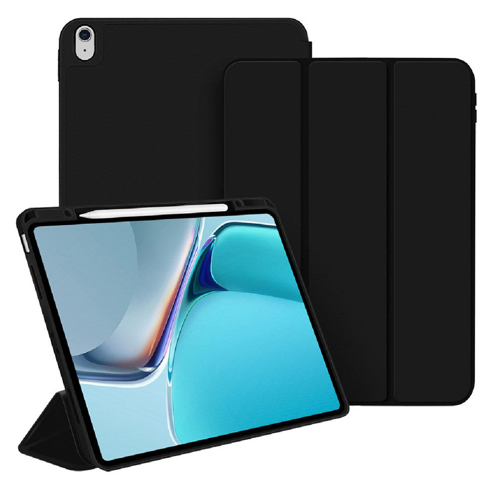 iPad Air 13" (2025 / 2024) 4smarts Basic Folio Deksel m. Penne Holder - Svart