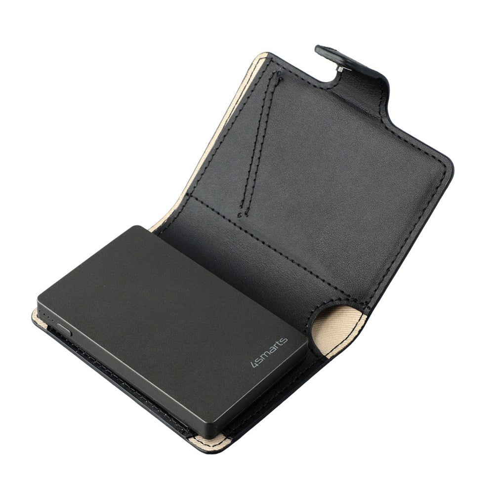 4Smarts PowerBank Wallet 3000 mAh - Svart
