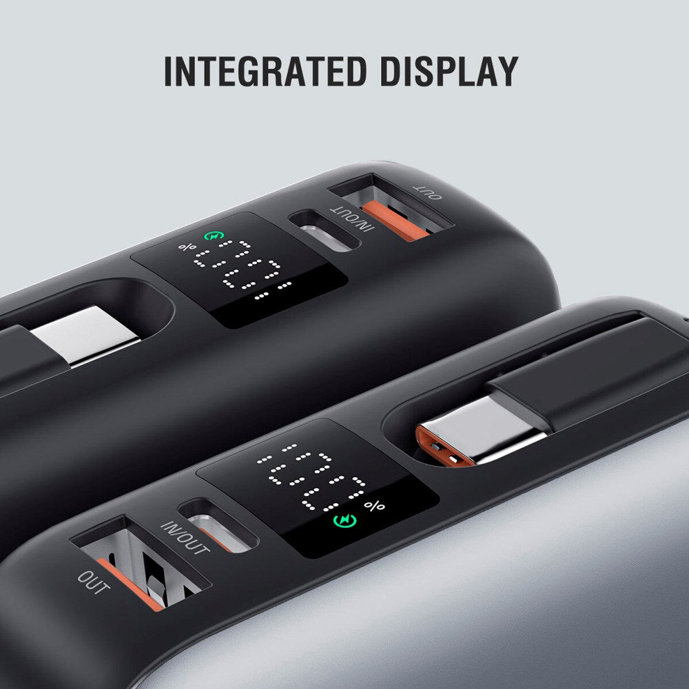 4smarts Enterprise Compact 20.000 mAh PowerBank - 45W - Space Grey