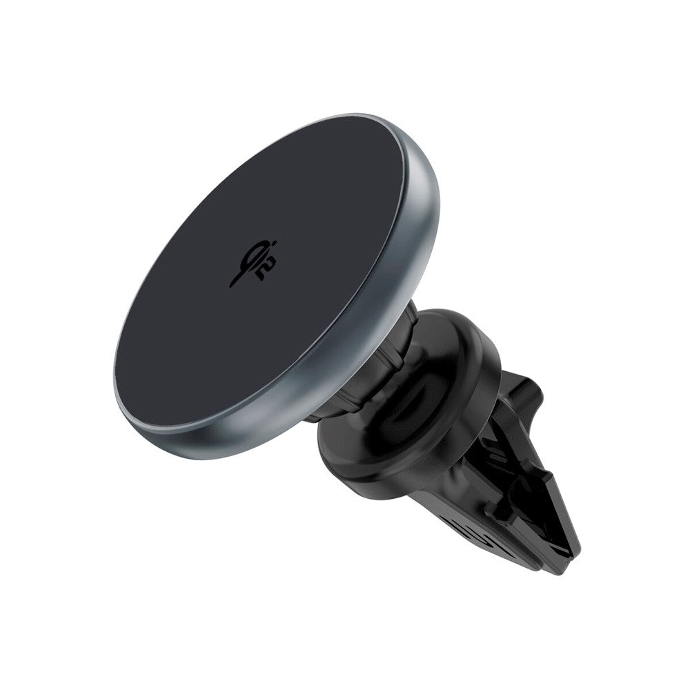 4smarts Qi2 Trådløs Billader - MagSafe Kompatibel - Grå