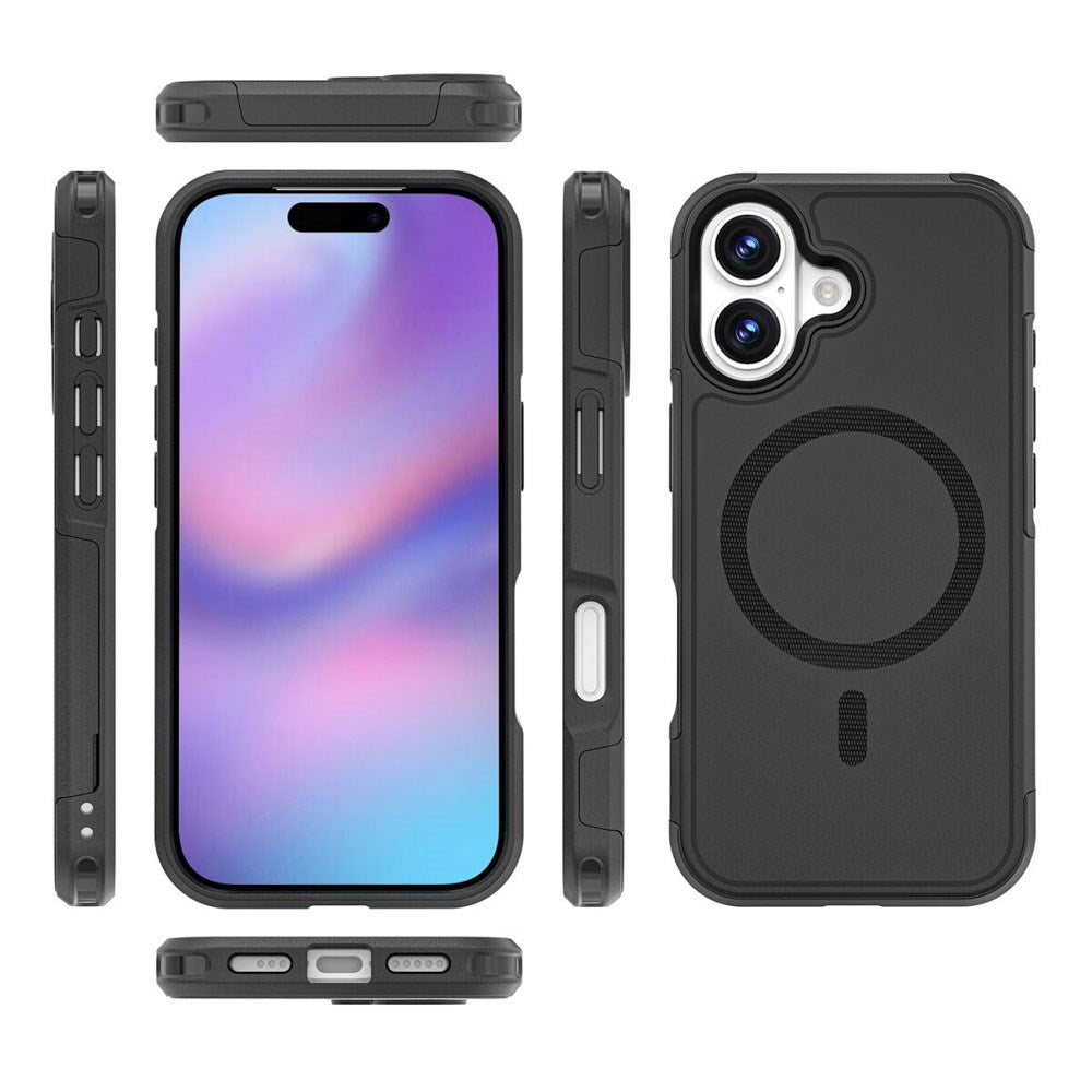 iPhone 17 4Smarts Defend Deksel - MagSafe Kompatibel - Svart