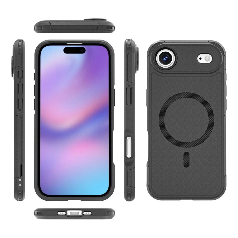 iPhone Air 4Smarts Defend Deksel - MagSafe Kompatibel - Svart