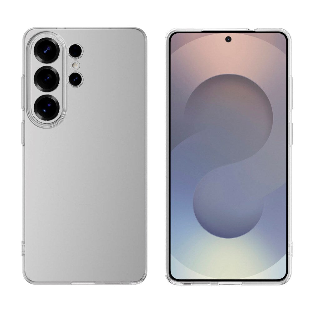 Samsung Galaxy S26 Ultra 4smarts 360° Beskyttelsessett m. Deksel & Skjermbeskyttelsesglass - Gjennomsiktig