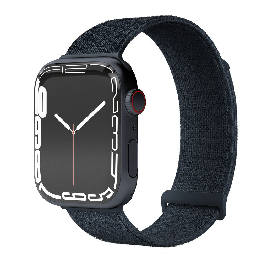 Apple Watch (42/44/45/46/SE/49mm) Vonmählen Fitness Loop 2 Nylon Klokkerem - Blå