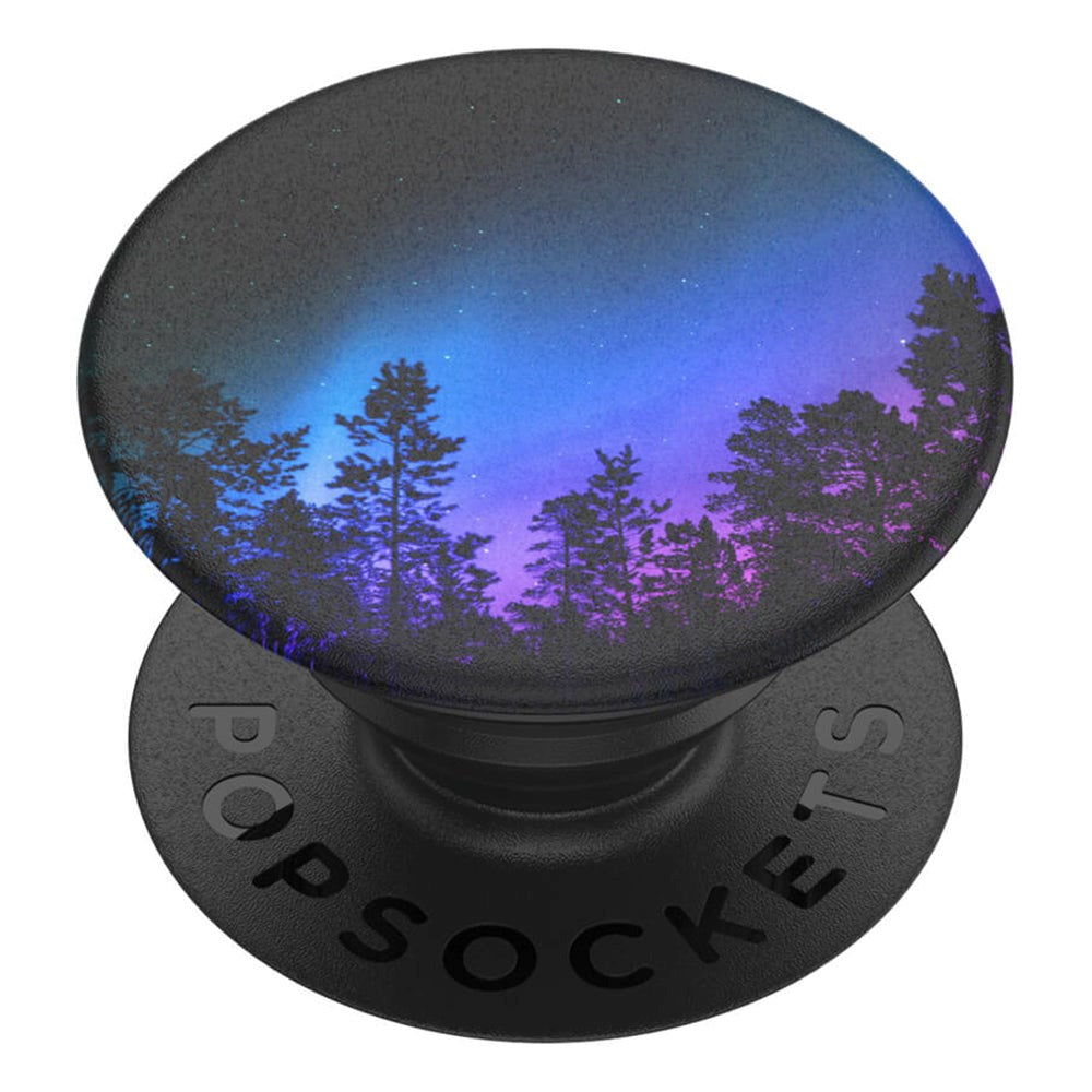 POPSOCKETS PopGrip Aurora Woods Avtagbart Grep med . Stativfunksjon