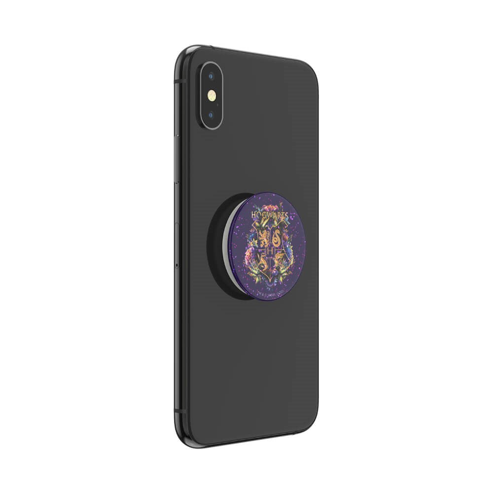 POPSOCKETS PopGrip - Glitter Hogwarts Floral - Stativ og Grep