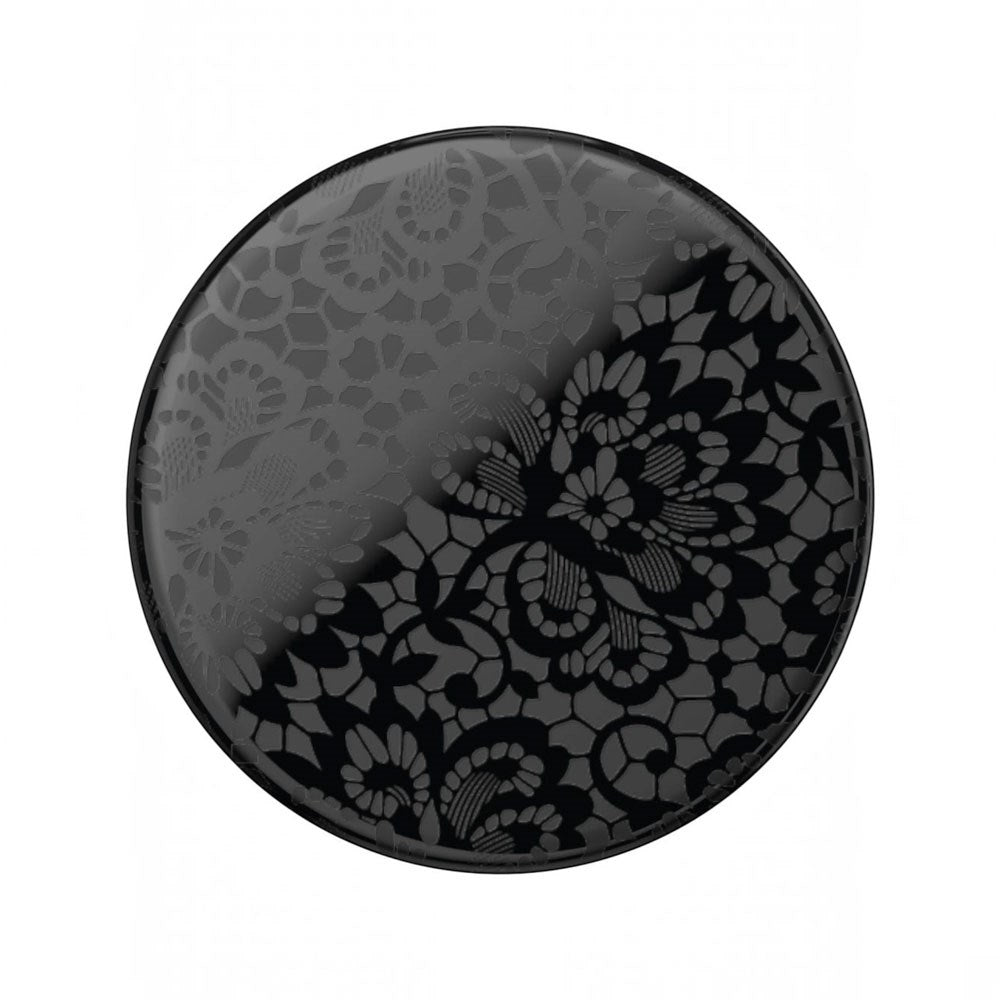 POPSOCKETS PopGrip Avtagbart Grep med Stativfunksjon - Lace Noir