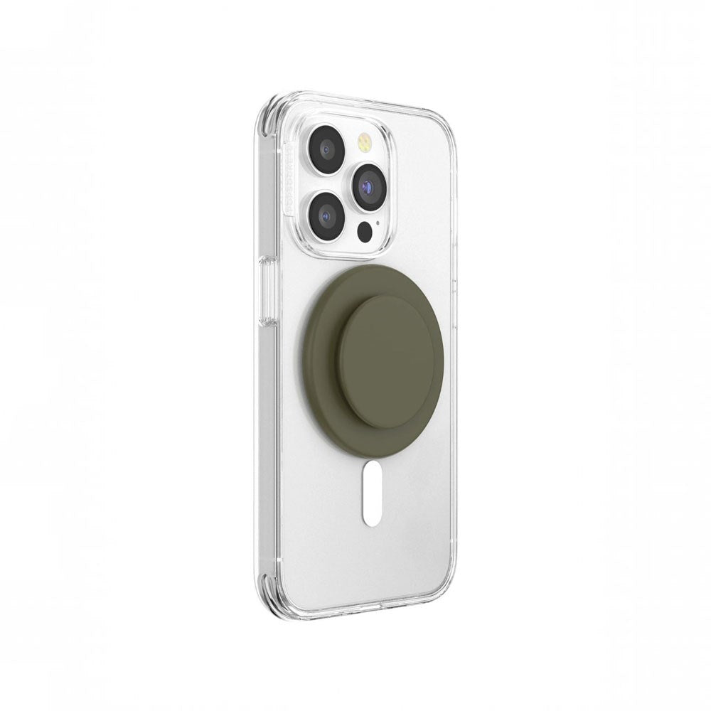 POPSOCKETS PopGrip Fatigue MagSafe - Stativ og Grep - Grønn