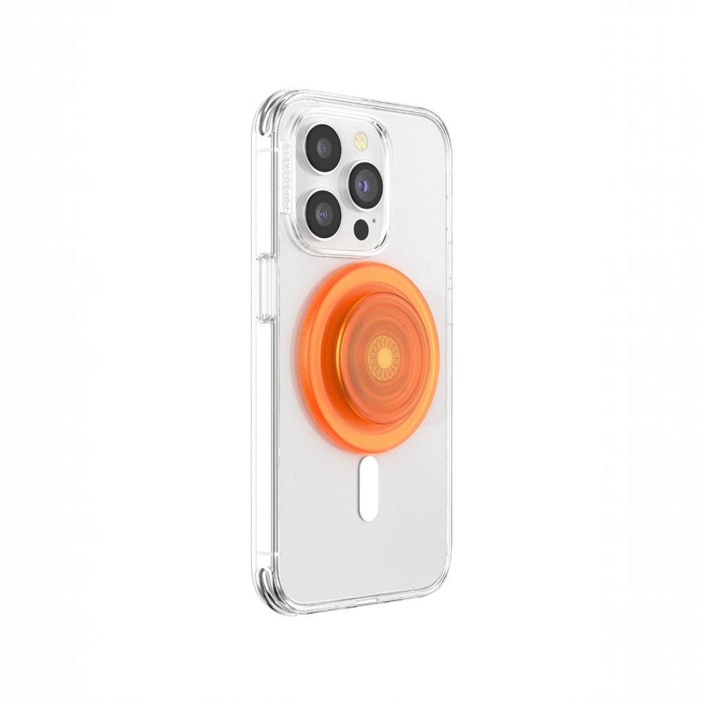 POPSOCKETS PopGrip MagSafe - Stativ og Grep - Orange Zest