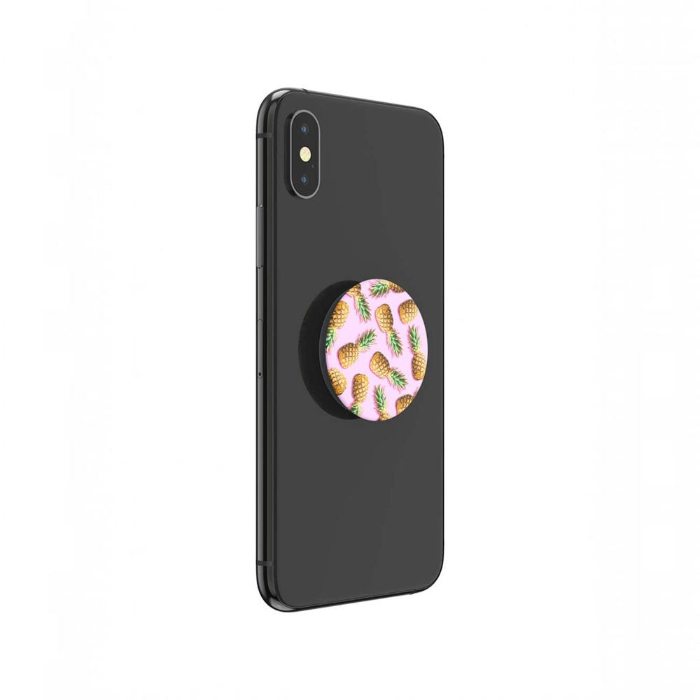 POPSOCKETS Basic Grip med Stativfunksjon - Pineapple Palooza