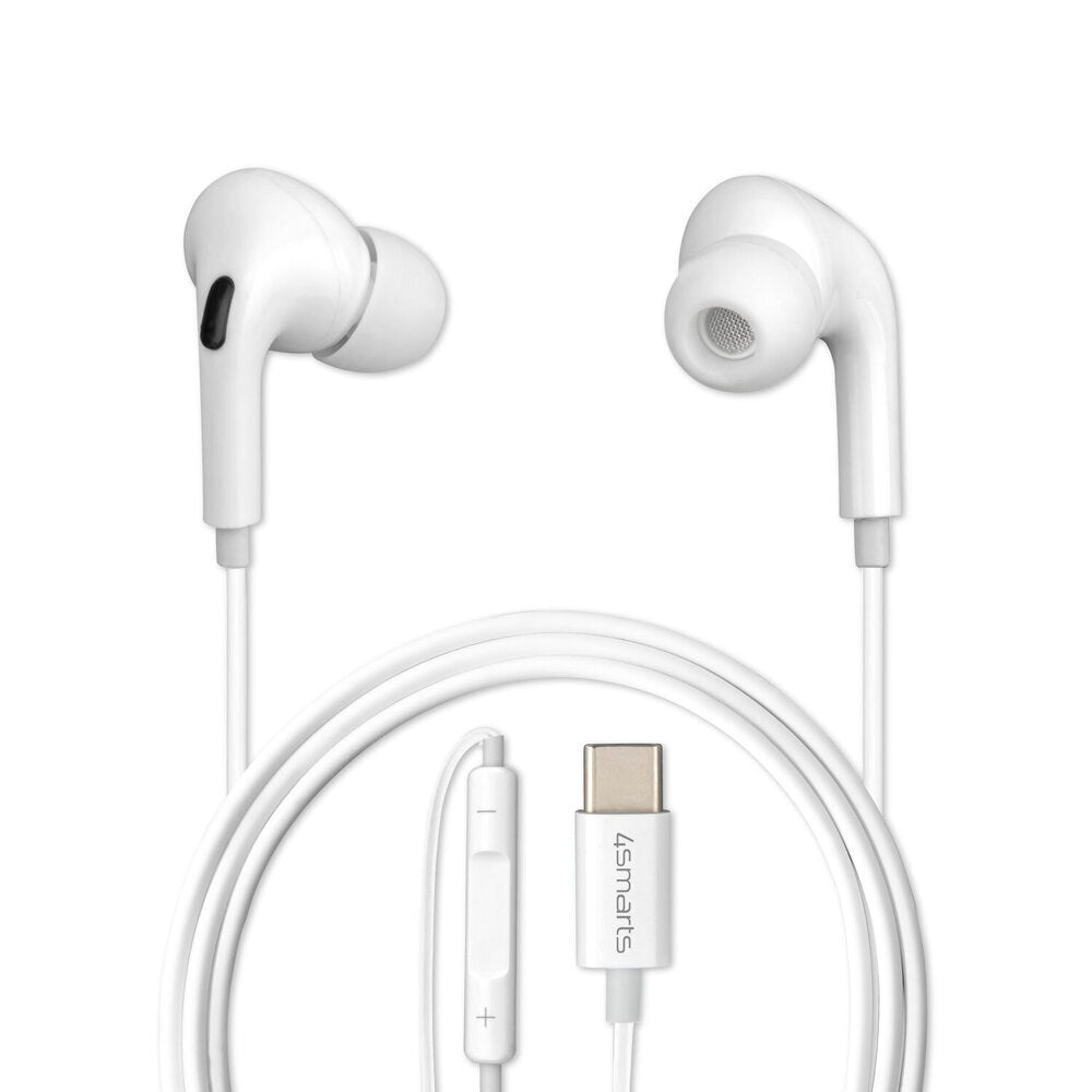 4smarts Melody Digital Basic Hodetelefoner med USB-C Kabel – Hvit