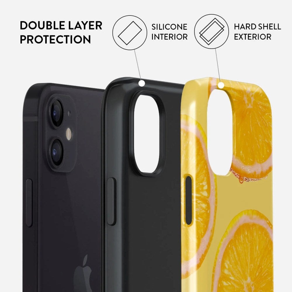 iPhone 12 / 12 Pro Burga Tough Fashion Deksel - MagSafe Kompatibel - Bitter
