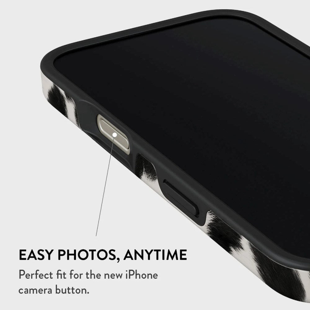 iPhone 16 Pro Burga Tough Fashion Deksel - MagSafe Kompatibel - Achromatic