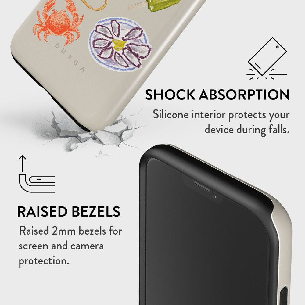 Burga iPhone 12 / 12 Pro Tough Fashion Deksel - Seaside Muse