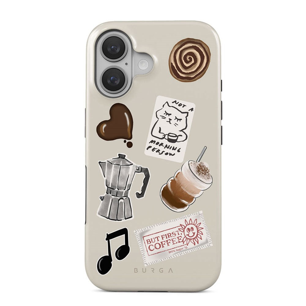 Burga iPhone 16 Tough Fashion Deksel - Oat Milk Please