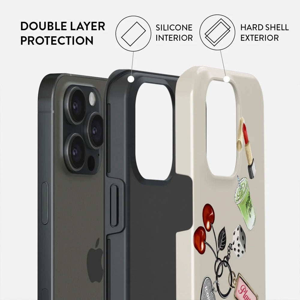 Burga iPhone 15 Pro Tough Fashion Deksel - It Girl