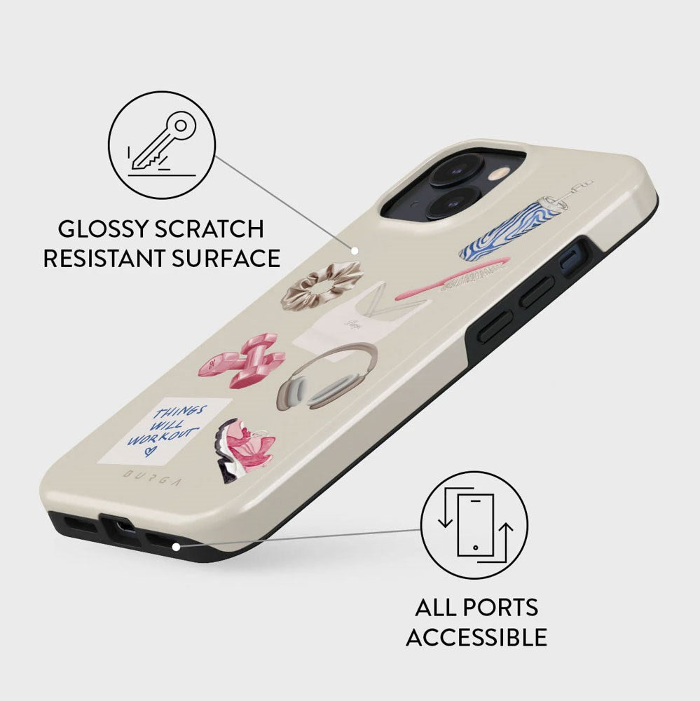 Burga iPhone 15 Tough Fashion Deksel - 5AM Club
