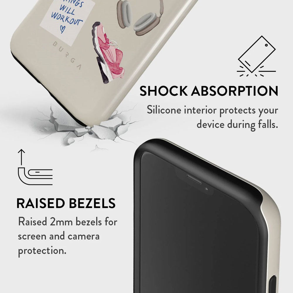 Burga iPhone 12 / 12 Pro Tough Fashion Deksel - 5AM Club