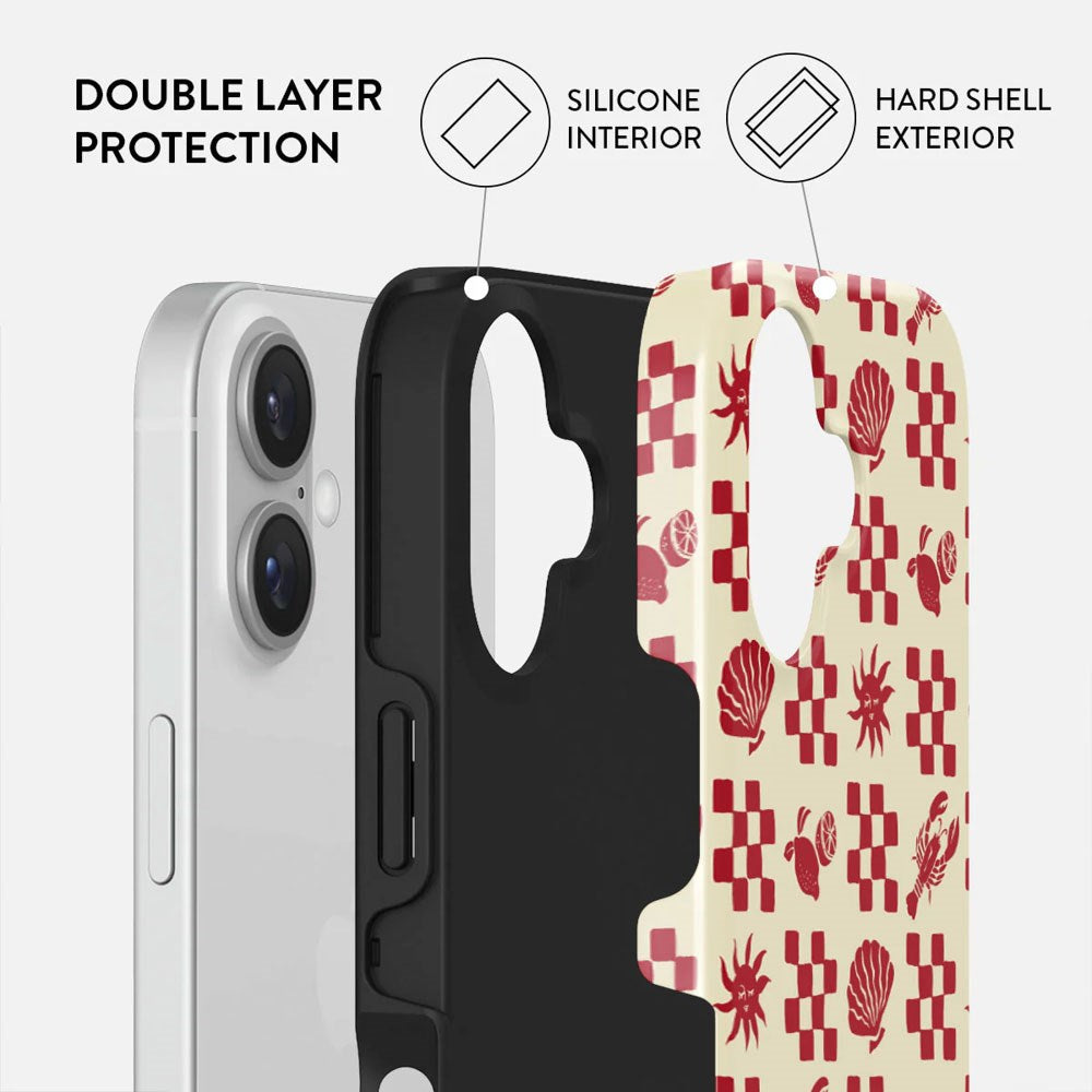 Burga iPhone 16 Tough Fashion Deksel - Ciao
