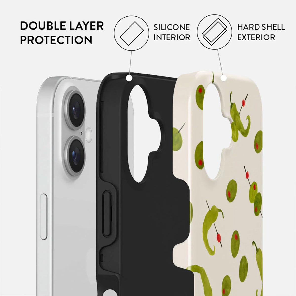 iPhone 16 Burga Tough Fashion Deksel - MagSafe Kompatibel - Aperitivo