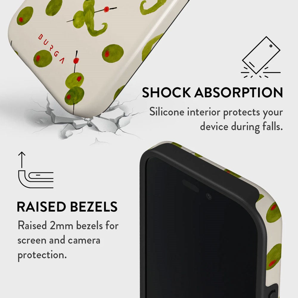 Burga iPhone 16 Tough Fashion Deksel - Aperitivo