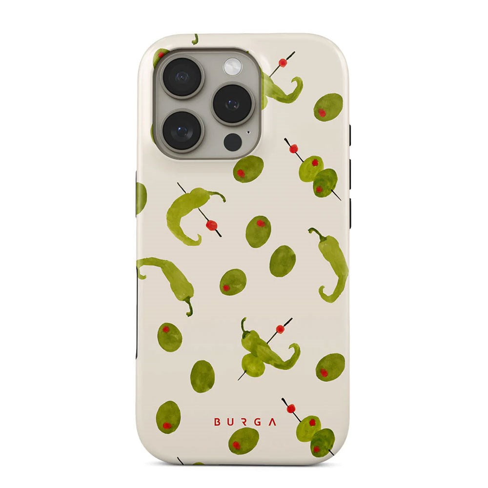 iPhone 16 Pro Burga Tough Fashion Deksel - MagSafe Kompatibel - Aperitivo