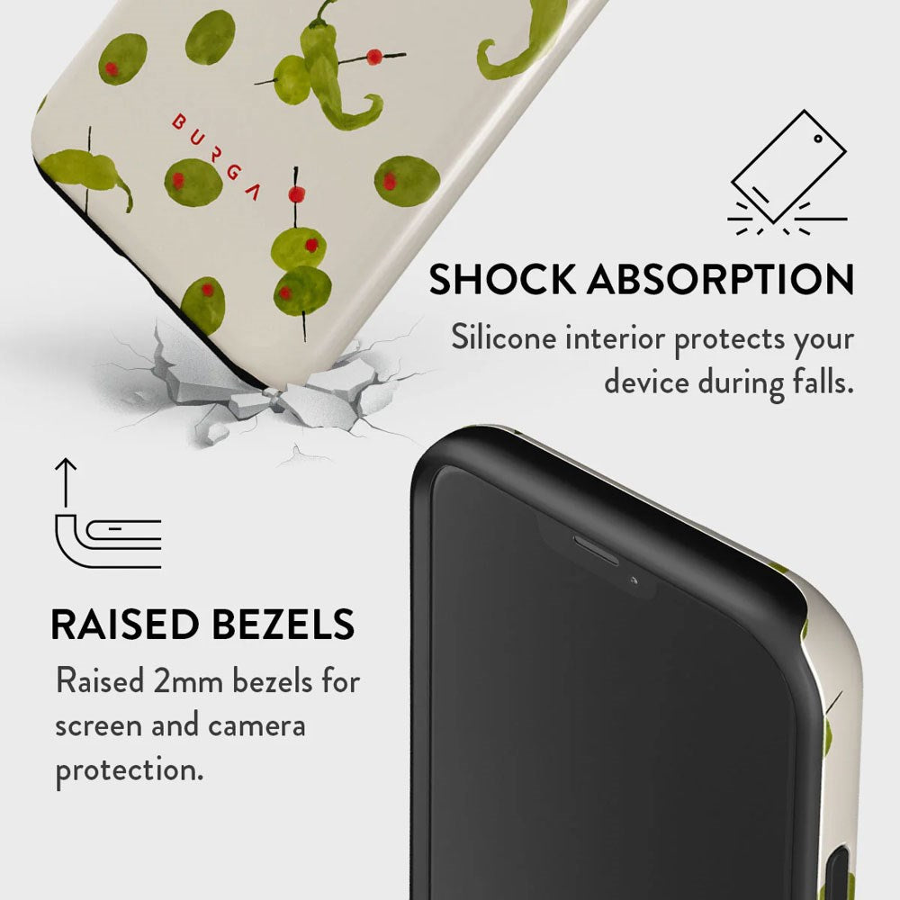 Burga iPhone 12 / 12 Pro Tough Fashion Deksel - Aperitivo