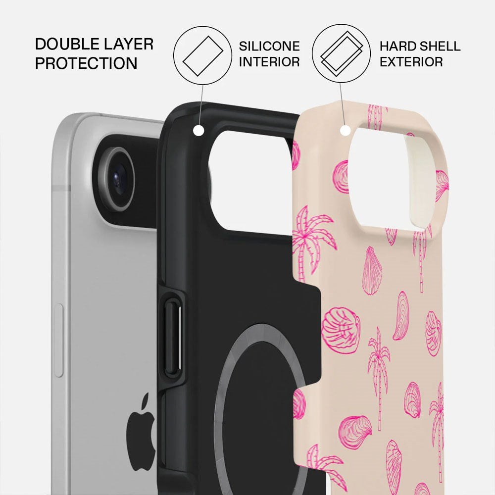 Burga iPhone Air Tough Fashion Deksel - MagSafe Kompatibel - Beach Please