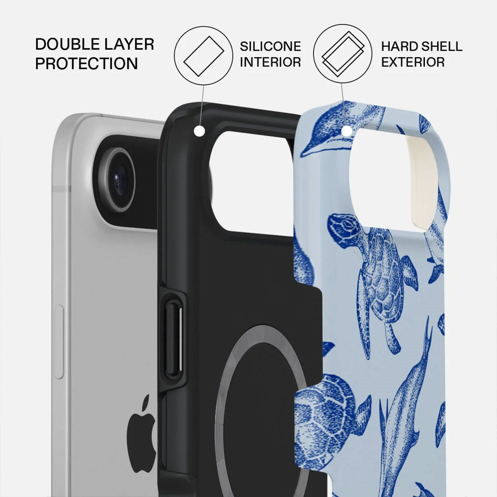 Burga iPhone Air Tough Fashion Deksel - MagSafe Kompatibel - Aquatic Dance