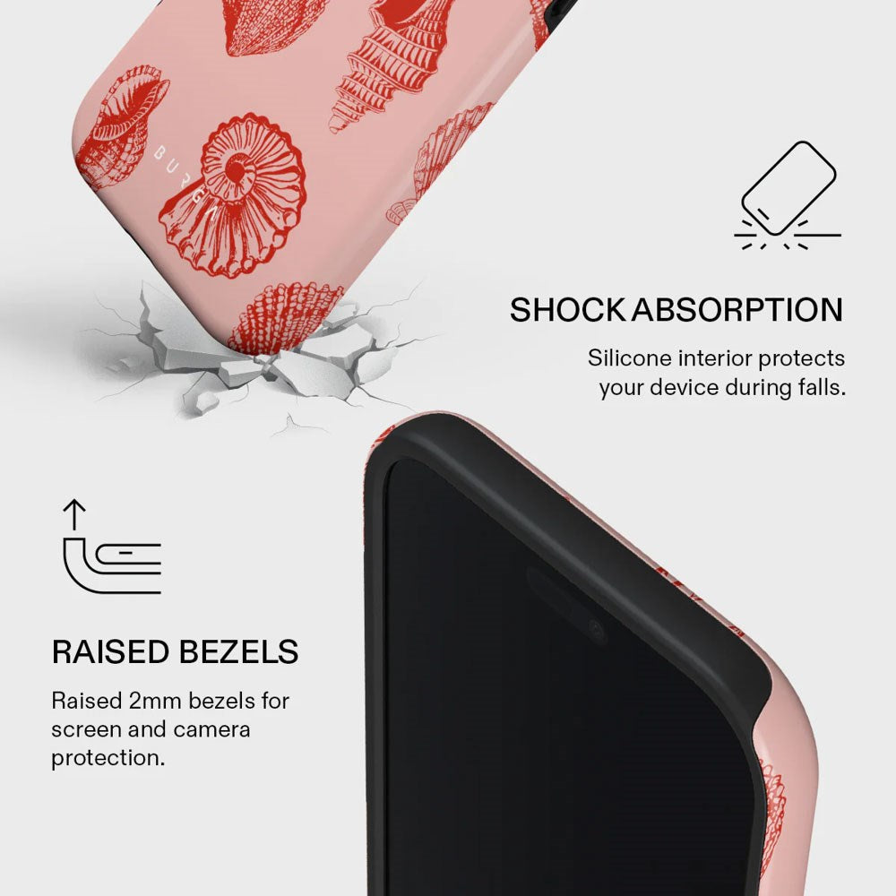 Burga iPhone Air Tough Fashion Deksel - MagSafe Kompatibel - Coastal Treasure