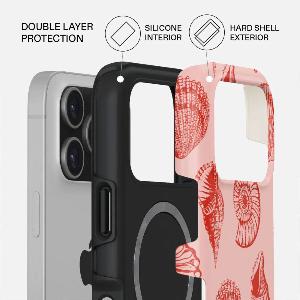 Burga iPhone 17 Pro Tough Fashion Deksel - MagSafe Kompatibel - Coastal Treasure