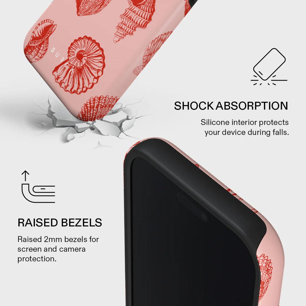 Burga iPhone 17 Pro Tough Fashion Deksel - MagSafe Kompatibel - Coastal Treasure