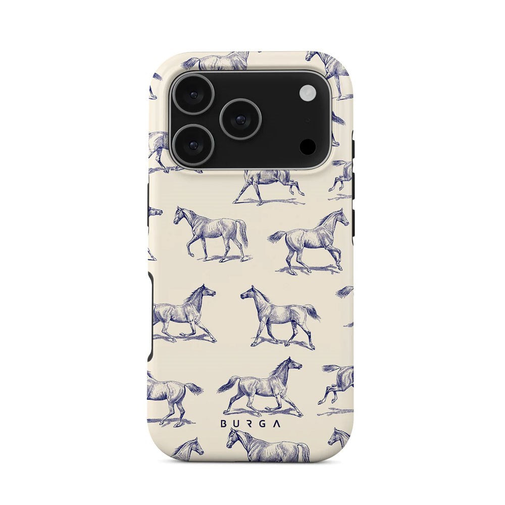 Burga iPhone 17 Pro Tough Fashion Deksel - MagSafe Kompatibel - Derby Race