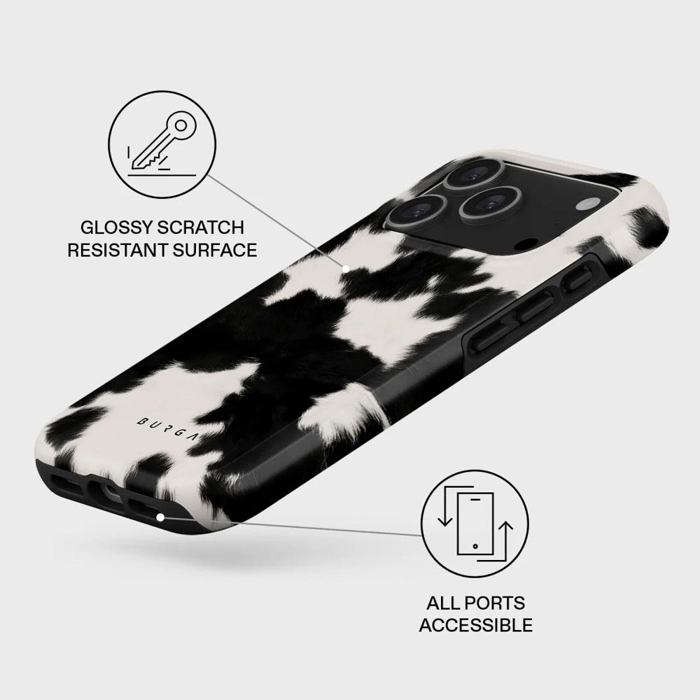 Burga iPhone 17 Pro Tough Fashion Deksel - MagSafe Kompatibel - Achromatic