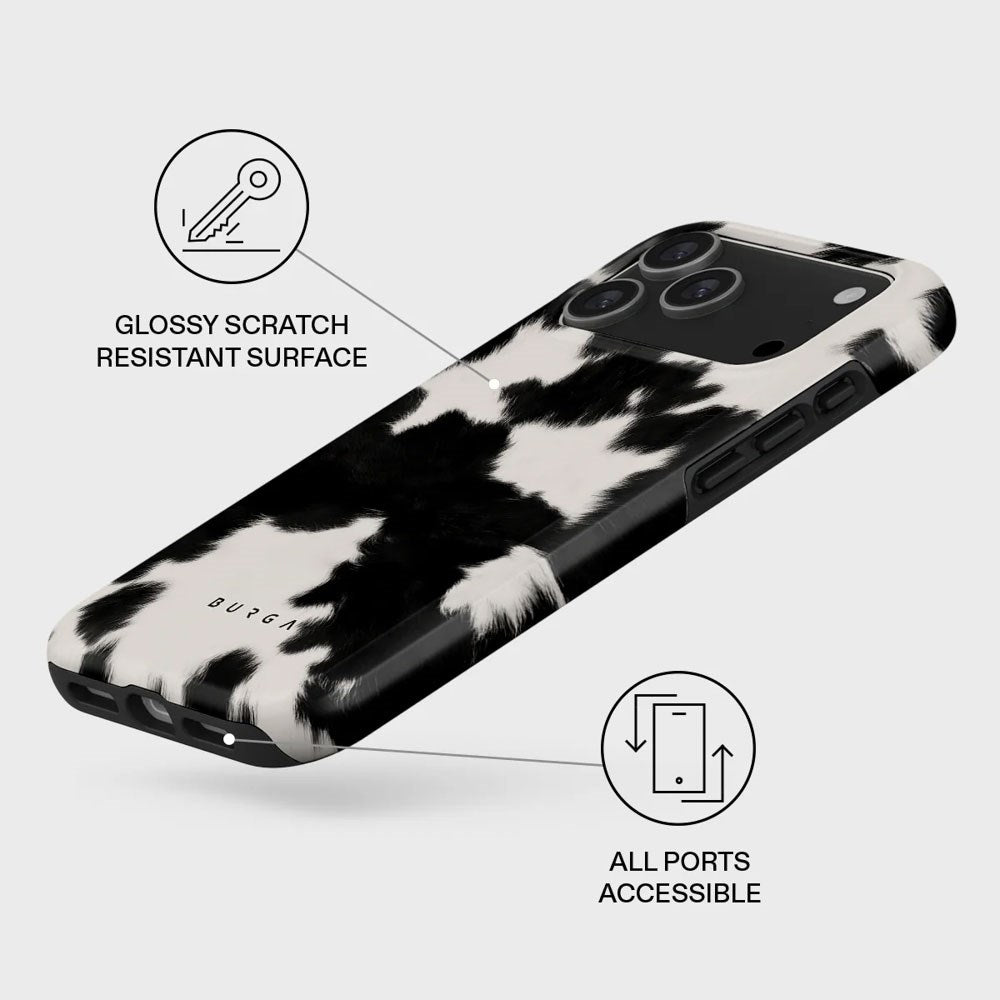 Burga iPhone 17 Pro Max Tough Fashion Deksel - MagSafe Kompatibel - Achromatic