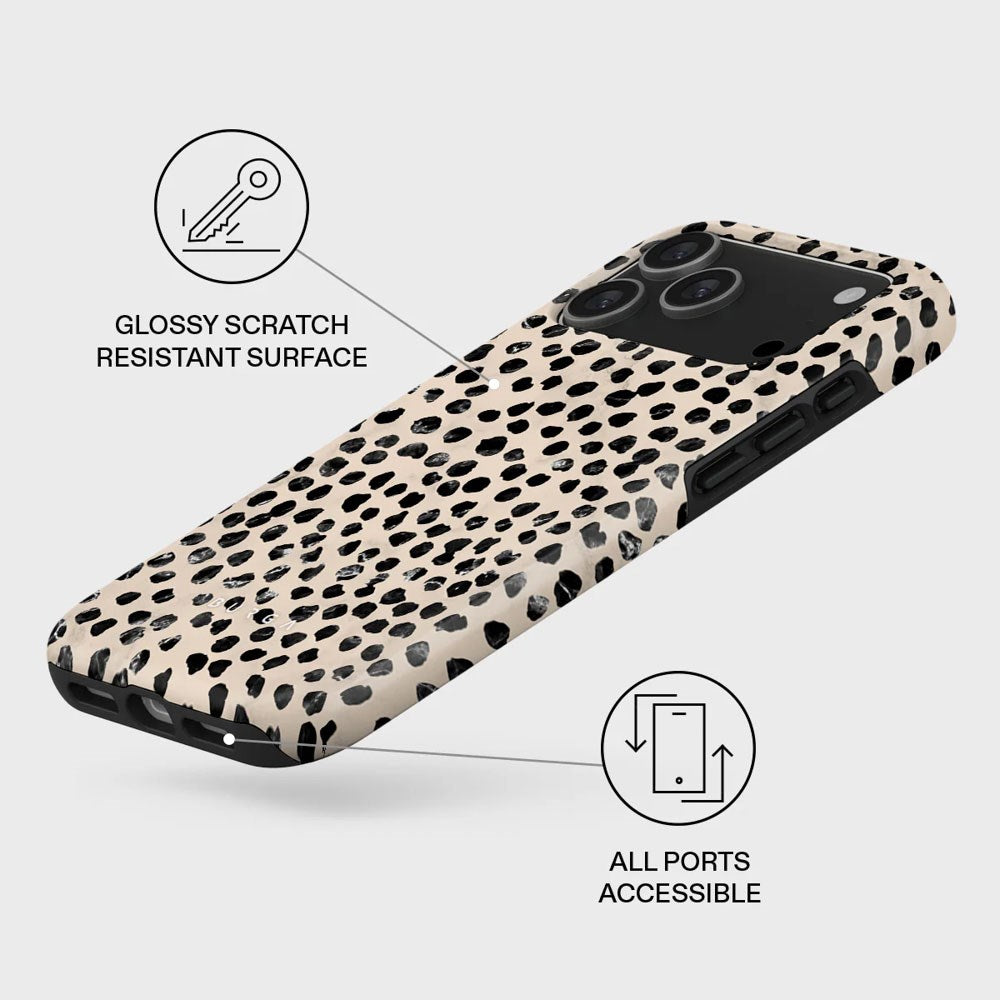 Burga iPhone 17 Pro Max Tough Fashion Deksel - MagSafe Kompatibel - Almond Latte