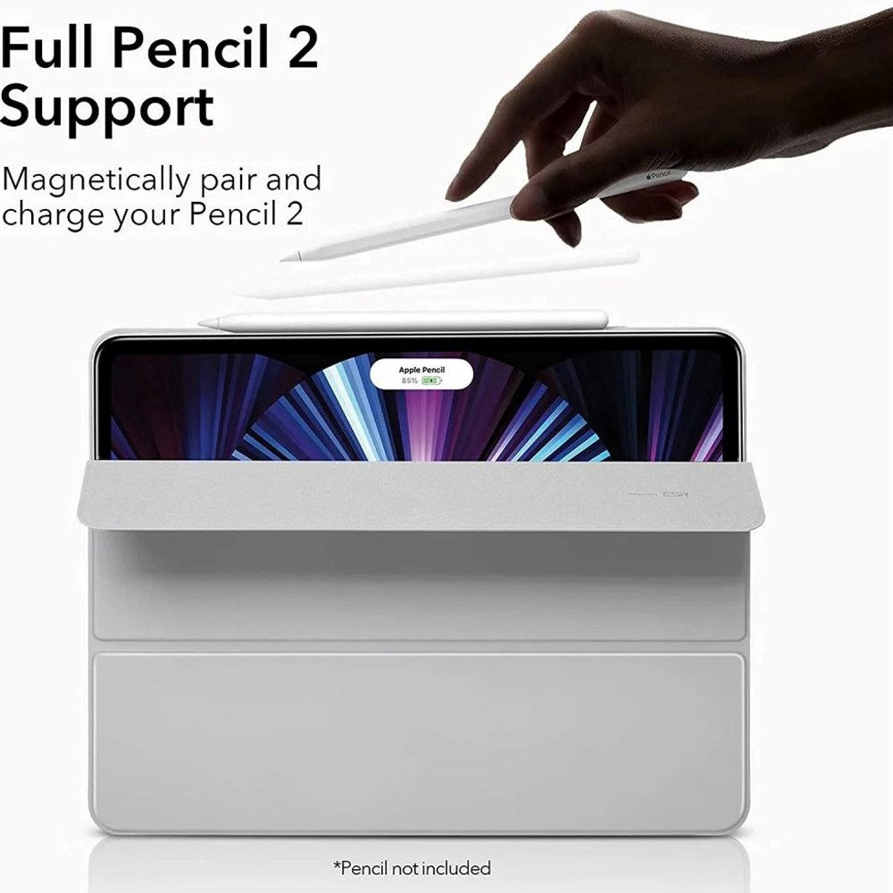 ESR iPad Pro 11" (2022 / 2021 / 2020 / 2018) Rebound Magnetic Flip Deksel - Grå