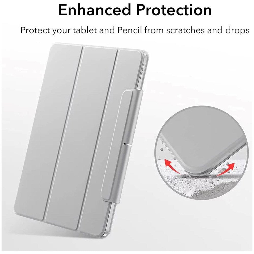 ESR iPad Pro 11" (2022 / 2021 / 2020 / 2018) Rebound Magnetic Flip Deksel - Grå