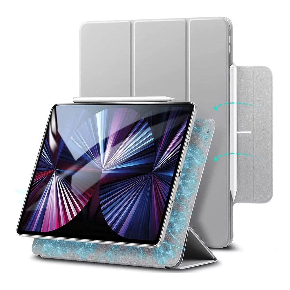 ESR iPad Pro 11" (2022 / 2021 / 2020 / 2018) Rebound Magnetic Flip Deksel - Grå