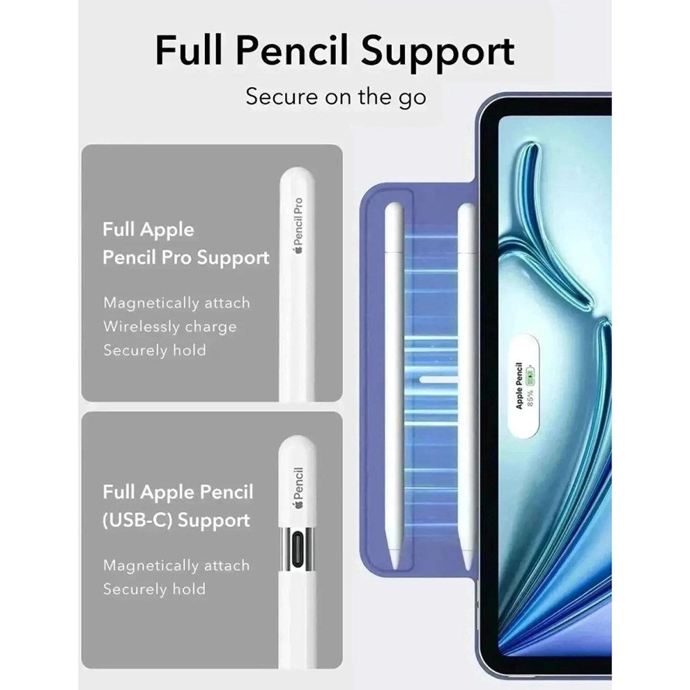 ESR iPad Air 11" (2025 / 2024) / Air (2022 / 2020) Rebound Magnetic Flip Deksel - Blå