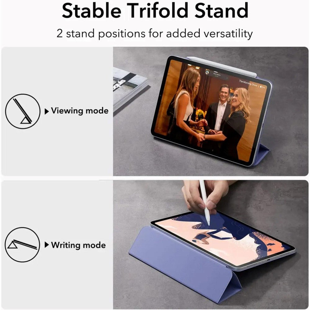 ESR iPad Pro 12.9" (2022 / 2021 / 2020) Rebound Magnetic Flip Deksel - Lilla