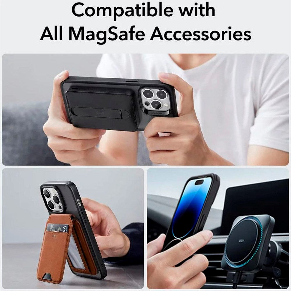 ESR iPhone 14 Pro Classic Hybrid Deksel - MagSafe Kompatibel - Matt Svart