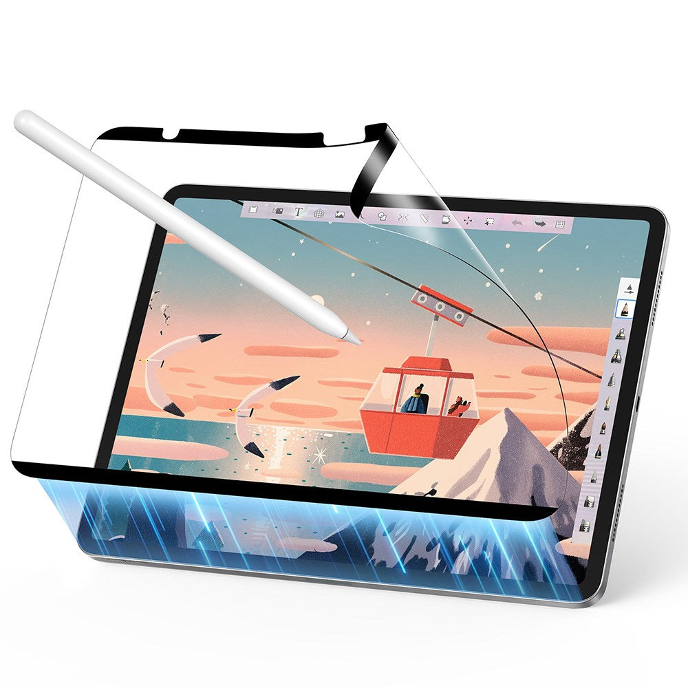 ESR iPad 11" (2025) / 10.9" (2024 / 2022) Paper Feel Skjermbeskytter - Matt / Gjennomsiktig