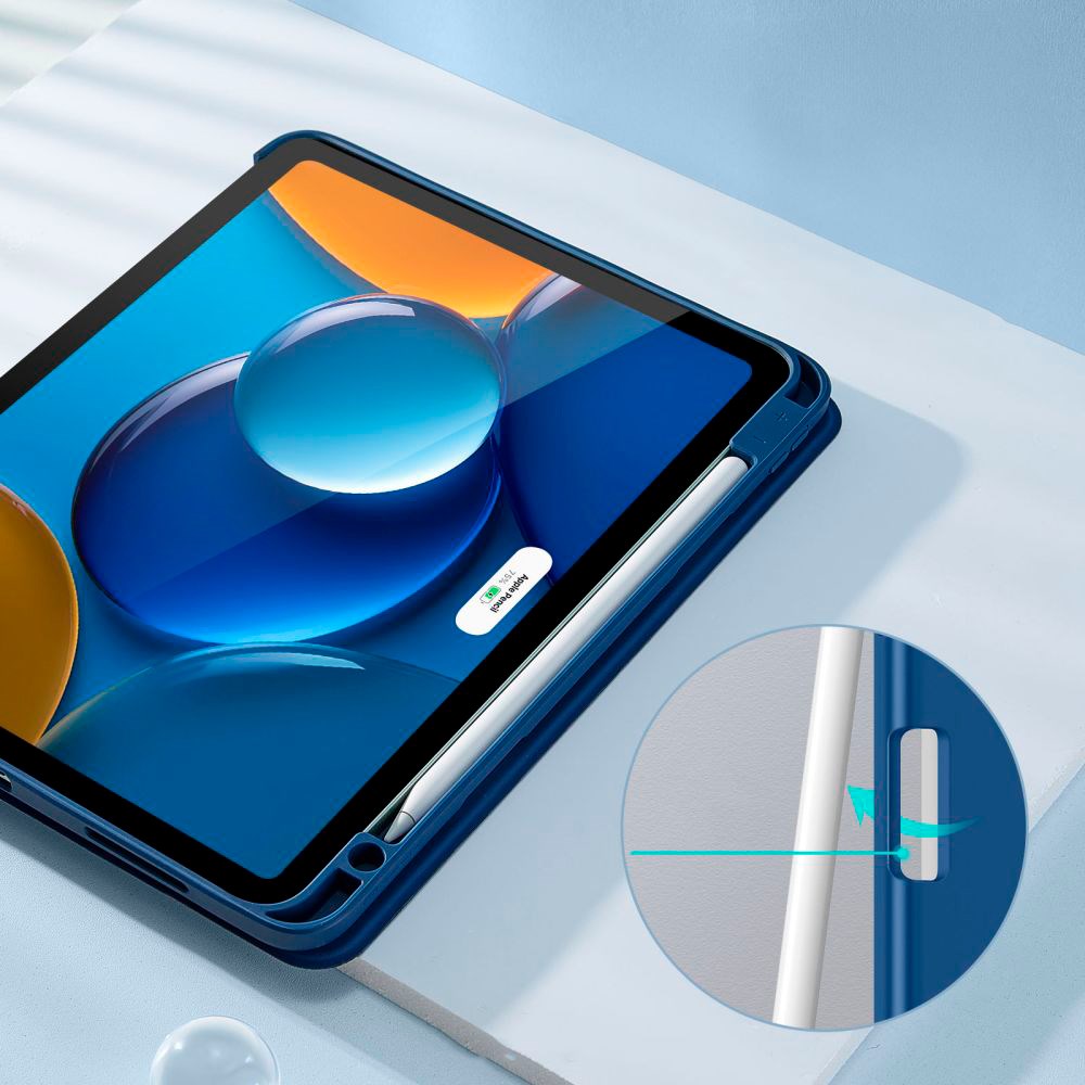 iPad Air 10.9-11" (2025-2020) ESR Rebound Deksel Med Apple Pencil Holder - Blå