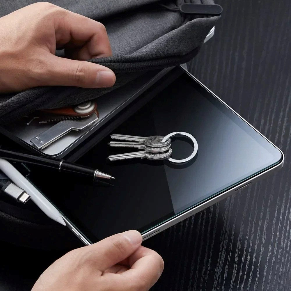 ESR iPad Air 11" (2025 / 2024) Herdet Glass Skjermbeskytter med Monteringsramme - 2 Stk. - Gjennomsiktig