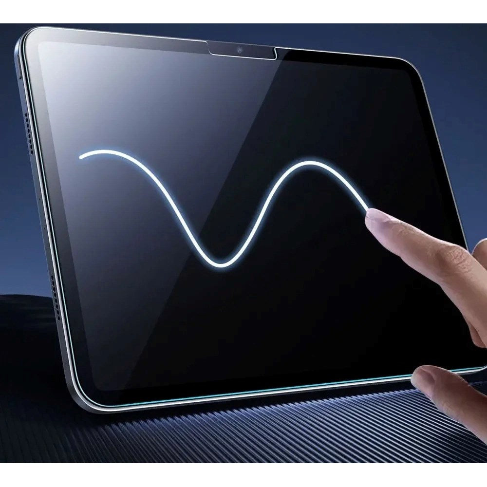 ESR iPad Air 11" (2025 / 2024) Herdet Glass Skjermbeskytter med Monteringsramme - 2 Stk. - Gjennomsiktig