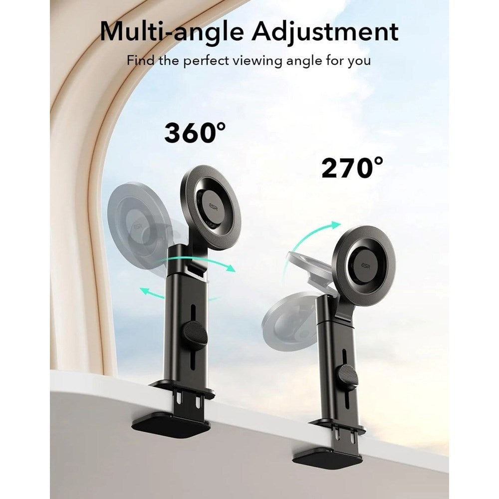 ESR Reisetelefonholder for Bord - MagSafe Kompatibel - Svart